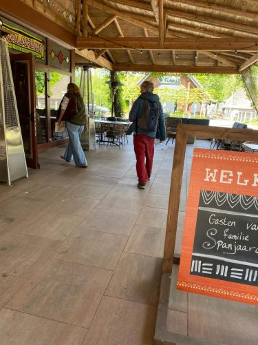Veel belangstelling ook van niet-gasten van de familie Spanjaard