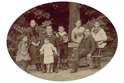 9 Children of Rozina Spanjaard & Mozes Elias